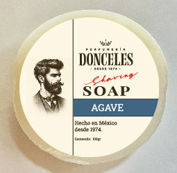 Jabón de pastilla para afeitar aroma agave