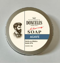 Cargar imagen en el visor de la galería, Jabón de lata para afeitar aroma agave
