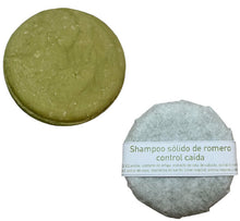 Cargar imagen en el visor de la galería, Shampoo sólido de romero, ortiga y cola de caballo
