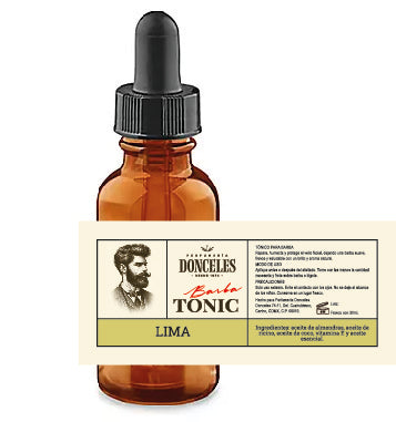 Barba tonic aroma lima